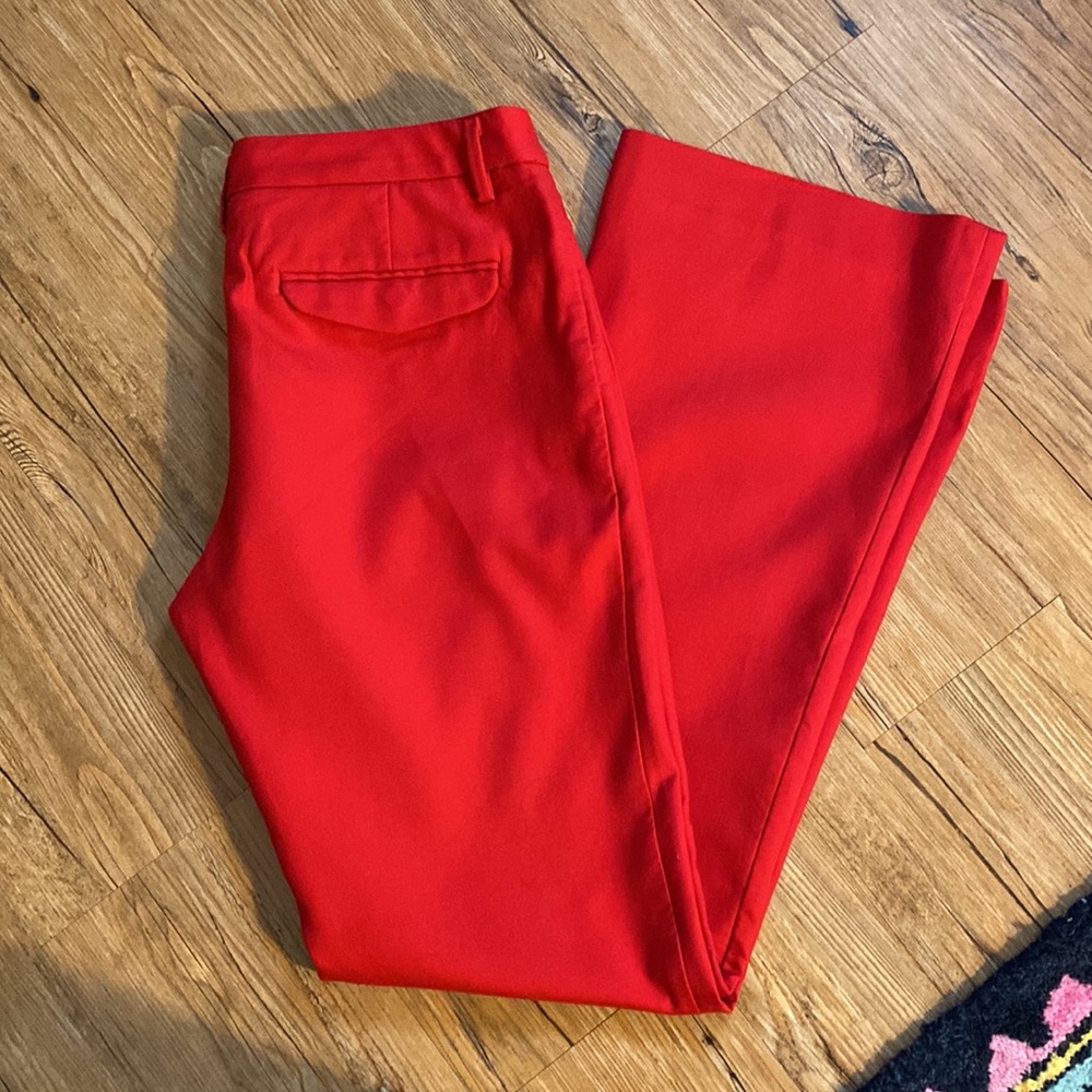 GAP Red Slim Trousers